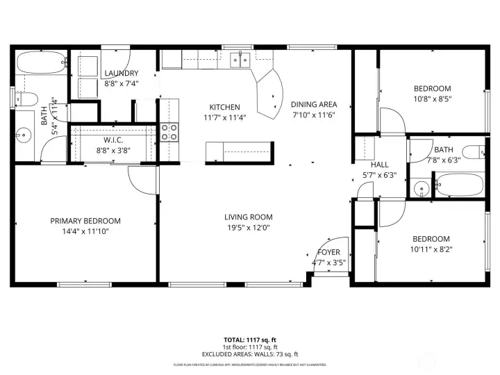 Desirable Floor Plan