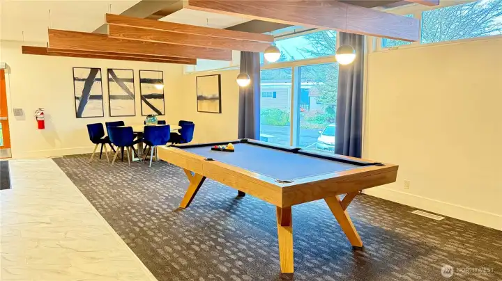Billiards at the Clubhouse!
