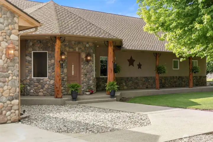 Entrance to your luxury home.