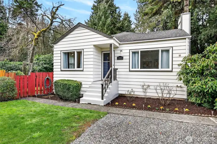 Fresh Exterior and Interior paint, updated plumbing, kitchen, bathroom and flooring make this home move in ready.