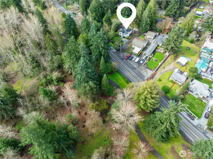 Across the Street from 205-Acre Park with Athletic Courts, a Botanical Garden & walking paths.