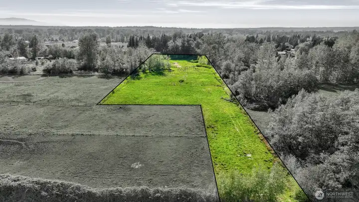 Driveway is off Jones Lane. See site plan for where home can be built.