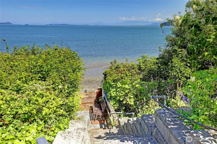 Stairs To Beach