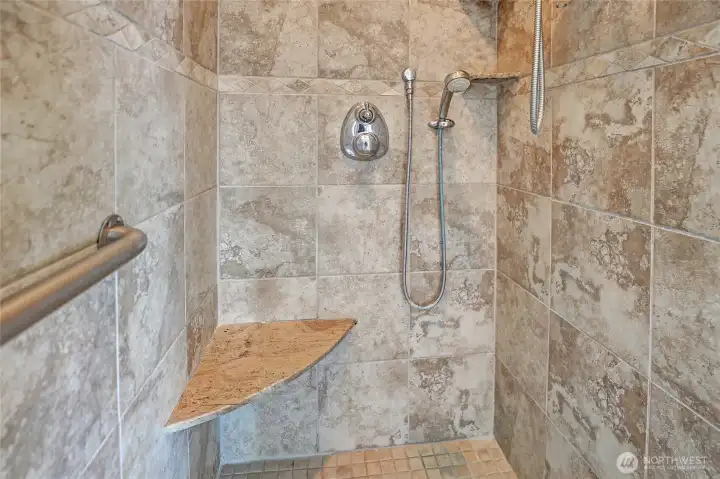 2nd floor Primary Bath Shower