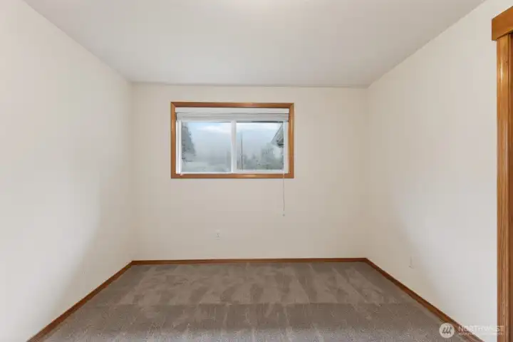 1 of 4 bedrooms on the main floor
