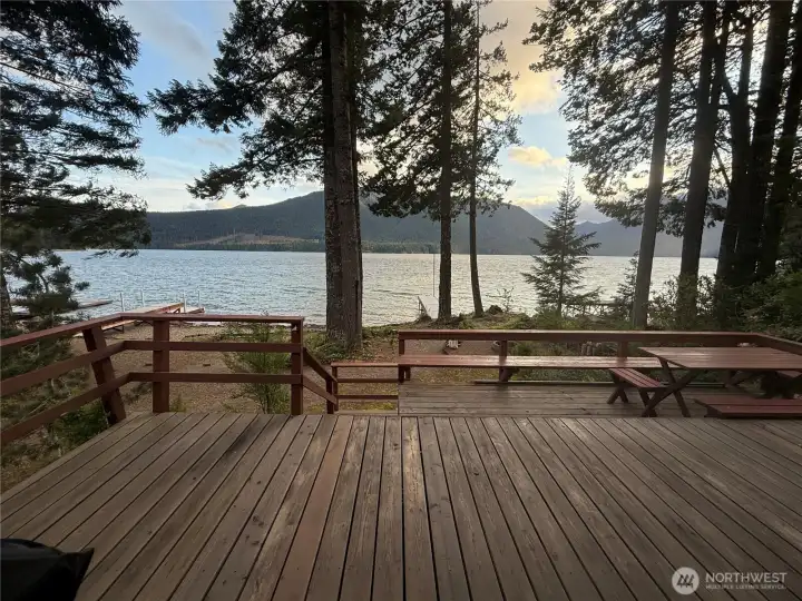 Stunning views from the deck!