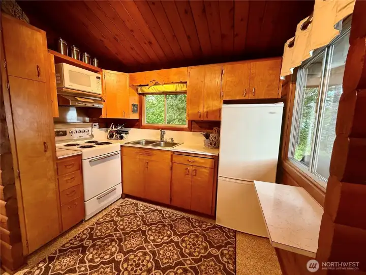 Kitchen area.