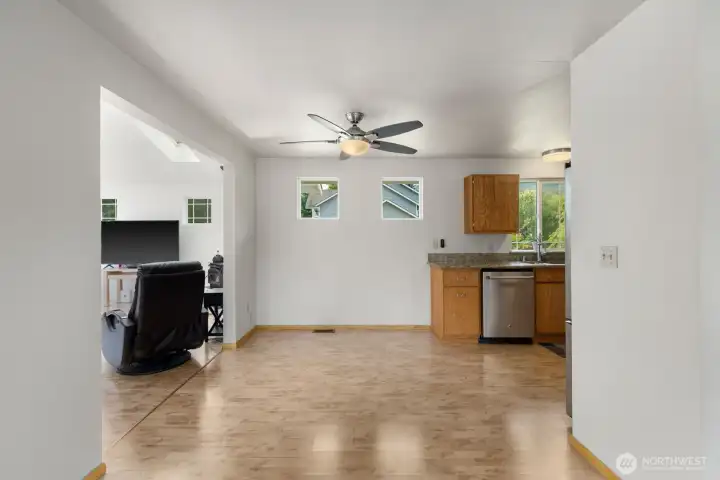 Kitchen with Eating Space