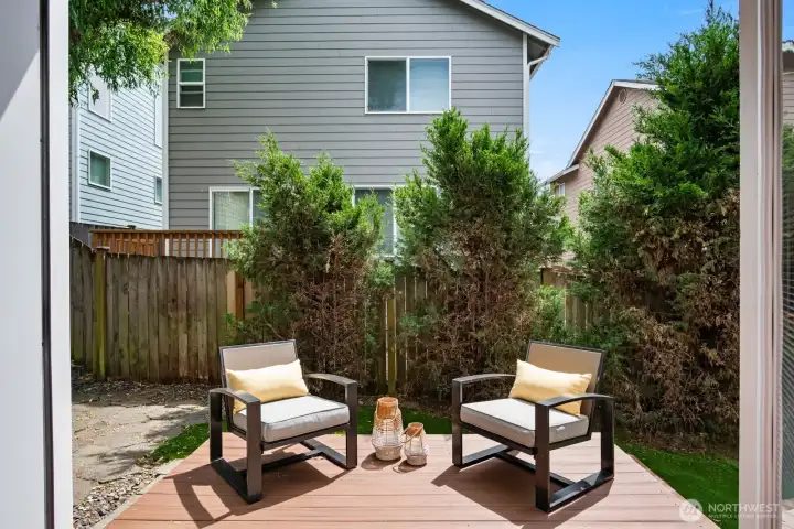 perfect size trex deck