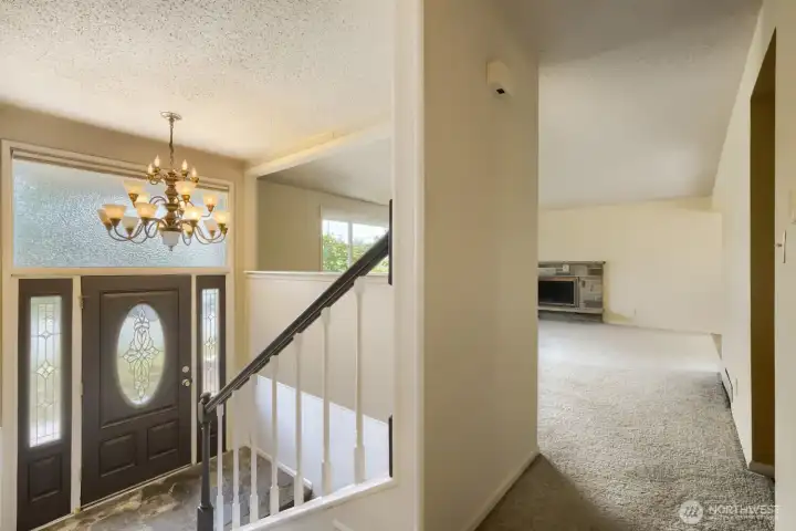 Entry Way to Upper Level Entry Way to Upper Level