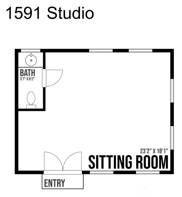 Studio Floor Plan