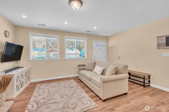 light and bright family room