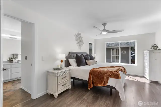 Primary Bedroom with Lots of Natural Light