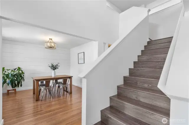Stairs and Formal Dining Room