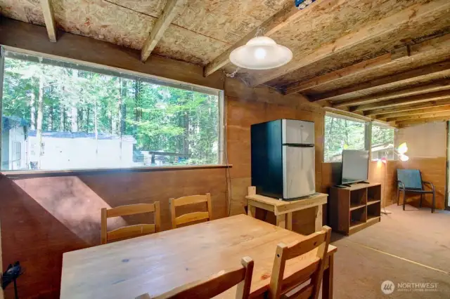 Large enclosed area!