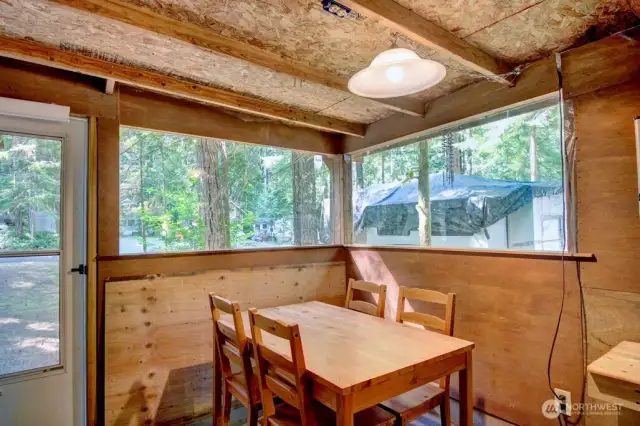 Enclosed porch