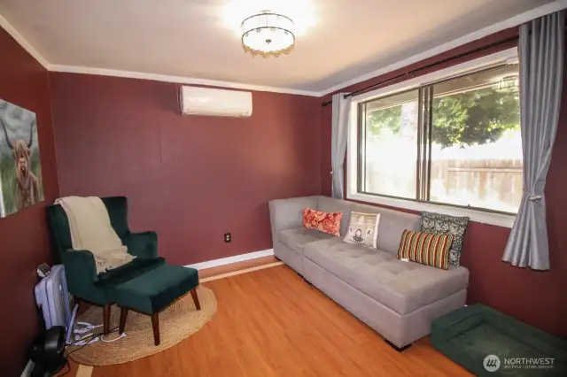 Bonus room space near living room!