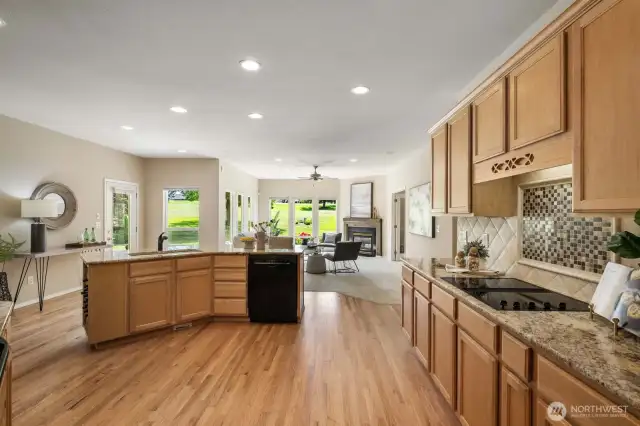 Large cooktop