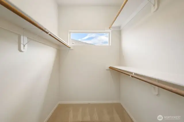 1 of 2 large closets