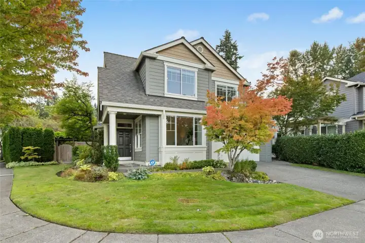 Lovely large corner lot with lots of privacy