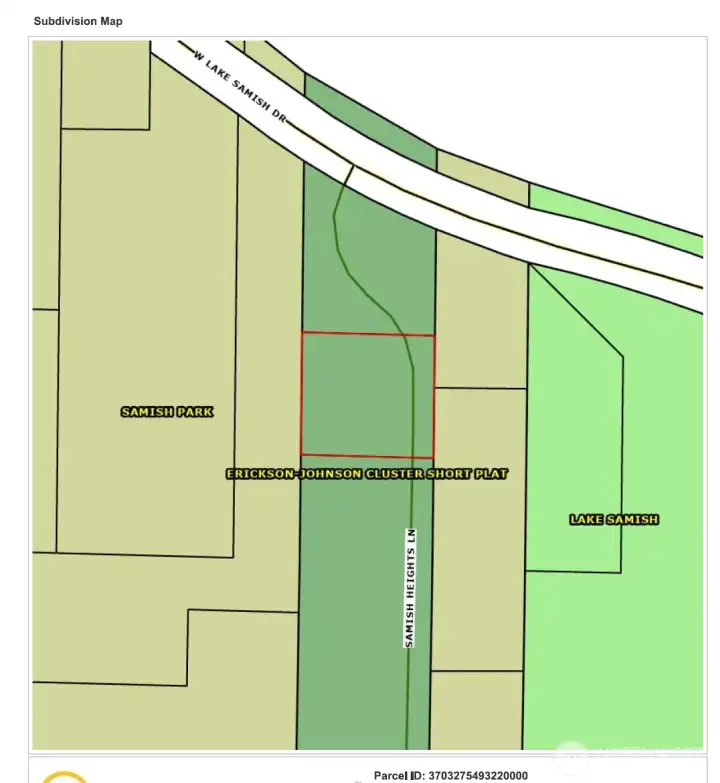 715 Samish Heights Ln parcel map 715 Samish Heights Ln parcel map