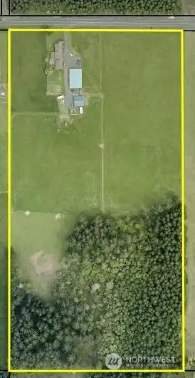 about 1/2 pasture and 1/2 treed