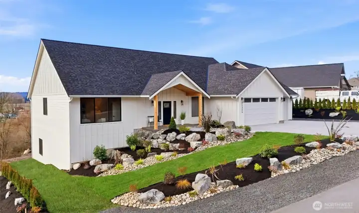 Private 1.4-acre estate in gated community.