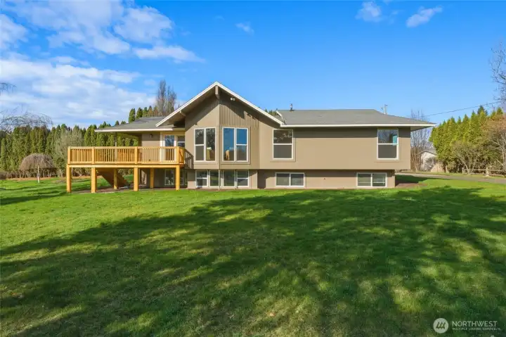 One Acre Parcel sits on Front Side of Property