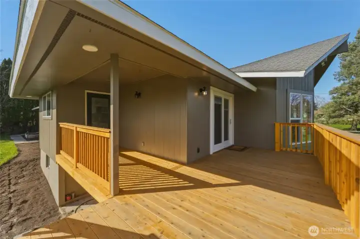 Gorgeous New Front Deck