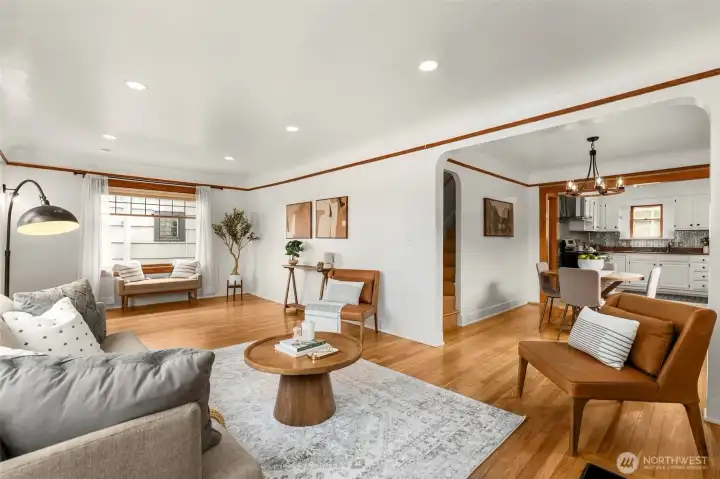 A bright, welcoming space to gather.