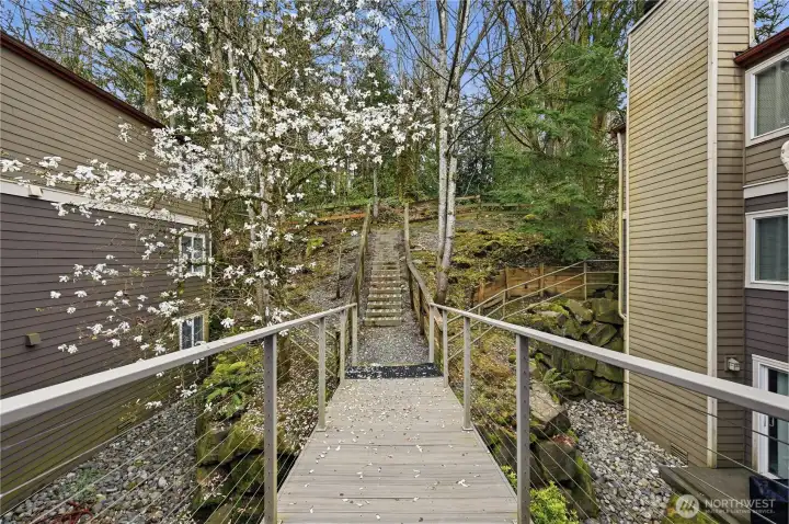 Backside of building, so pretty!