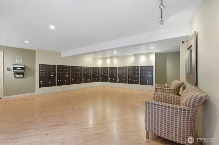 Mail room.