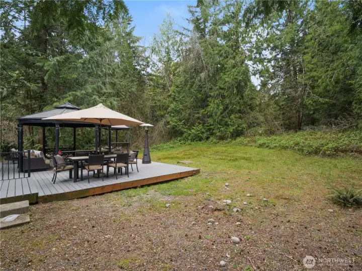 There is so much more you could do with this backyard! Tons of room to personalize and expand to your heart's desire.