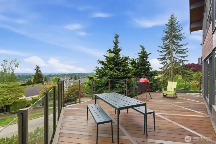 Plenty of sun-soaked deck space to enjoy this summer, and for years to come.