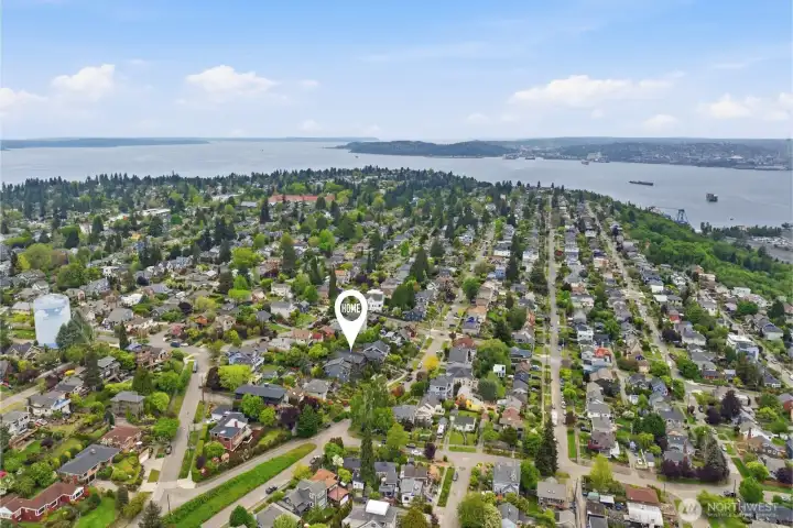 Summer fun happens at Alki - just minutes away! Welcome to coveted West Seattle living.