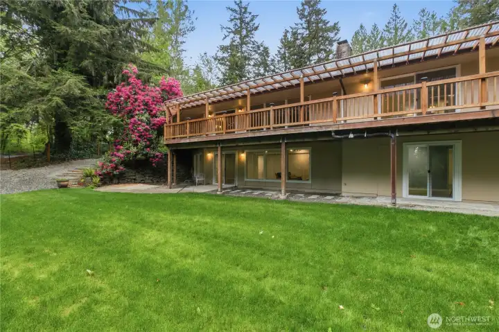 Daylight basement rambler opens up to the east to a lovely grass backyard, Daylight basement rambler opens up to the east to a lovely grass backyard,