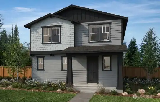 1961 Base plan Elevation B