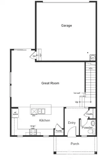 1961 Base first floor plan