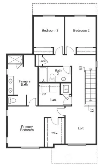 1961 Base Second floor plan