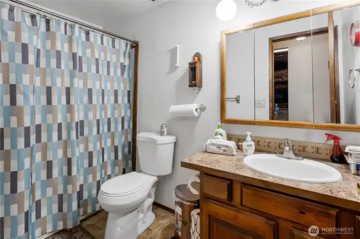 Main floor bathroom Main floor bathroom