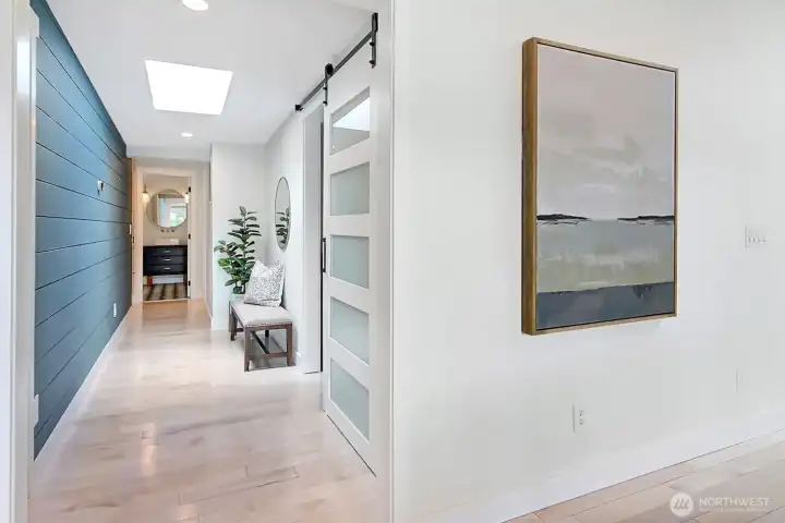 Hallway to bedrooms