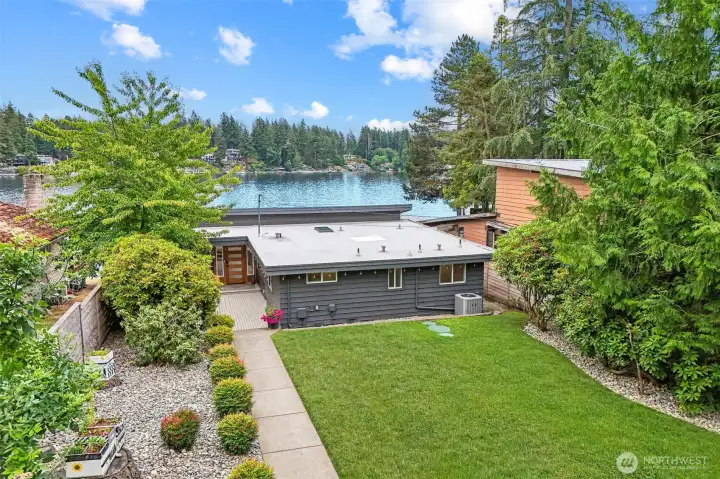 Aerial of home