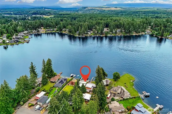 Lake location perspective