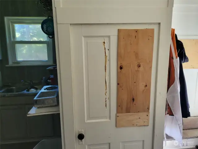 Door to the basement