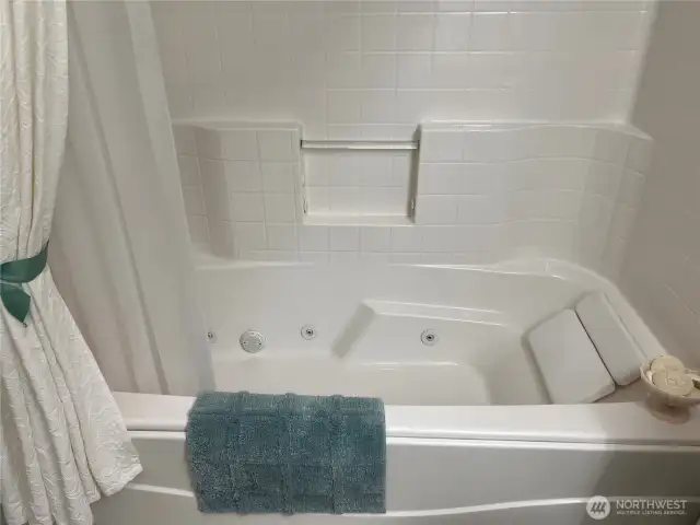 Spa tub.
