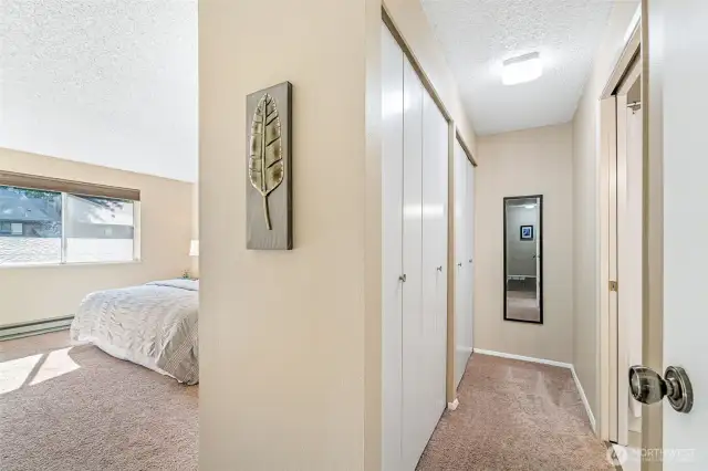 Lots of closet space