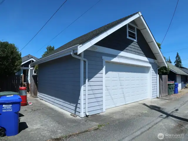 2 car garage