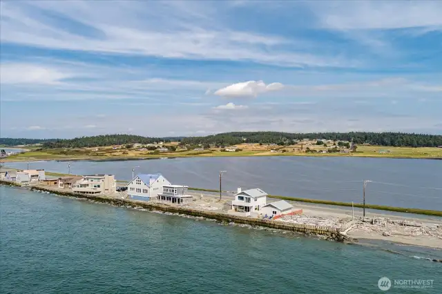 Classic mix of Whidbey Island, ocean and rolling fields