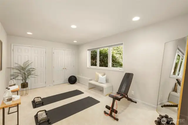 Home gym, guest room or 4th bedroom