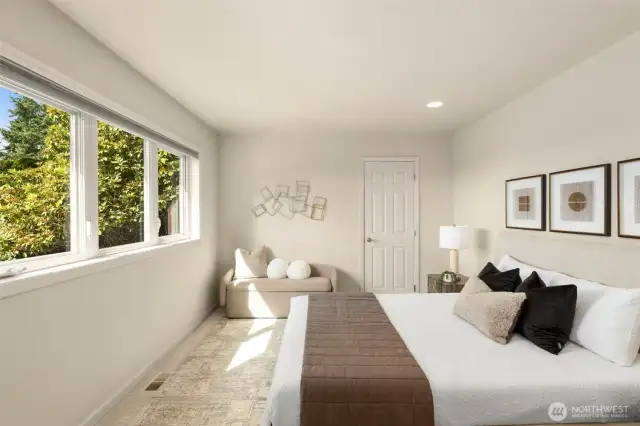 refreshed light and bright bedrooms